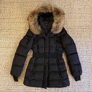 SAM. Millennium Fur Trim Down Coat